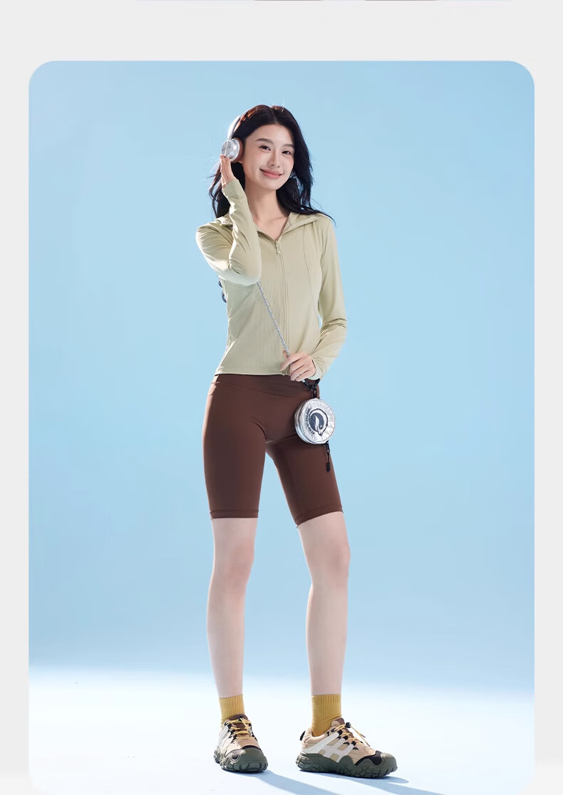 CAMEL Outdoor Original Yarn Sun Protection Jacket 2025 Spring Summer Quick-Dry Slim Fit Ice-Feel Sun Protection Coat 1109 M 24