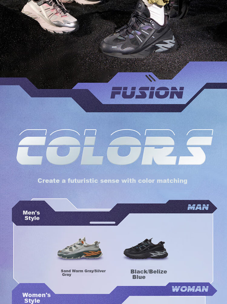 FILA FUSION Official Trendy Brand Women's Shoes, COMET Functional Trendy Shoes, Spring Casual Shoes, Dad Shoes 12