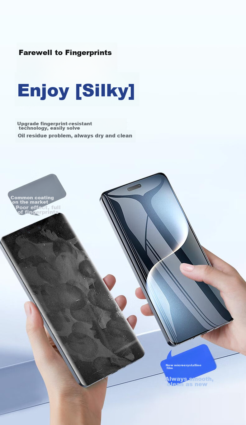 Smorss [Ultrasonic Unlocking] Ceramic Film for Honor Magic7Pro/RSR, Porsche Design Non-Tempered Screen Protector, Easy Application, Curved Full Screen Ultra-Thin HD Film 6
