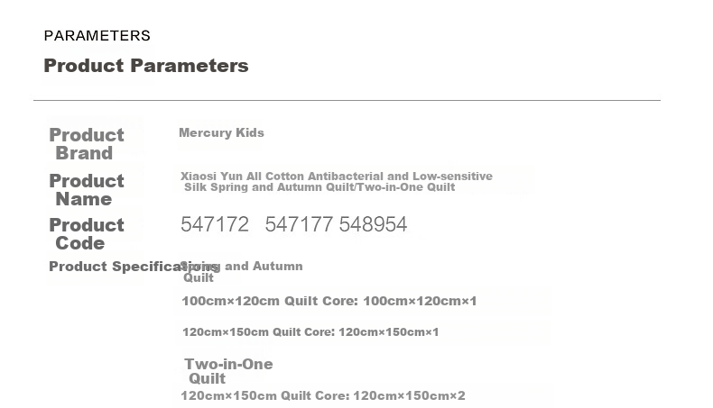 MERCURY Kids Children's Pure Cotton Antibacterial Low-Allergy Silk Two-In Comforter, 120cm×150cm, Natural Bare Cotton, Skin-Friendly Class A 34