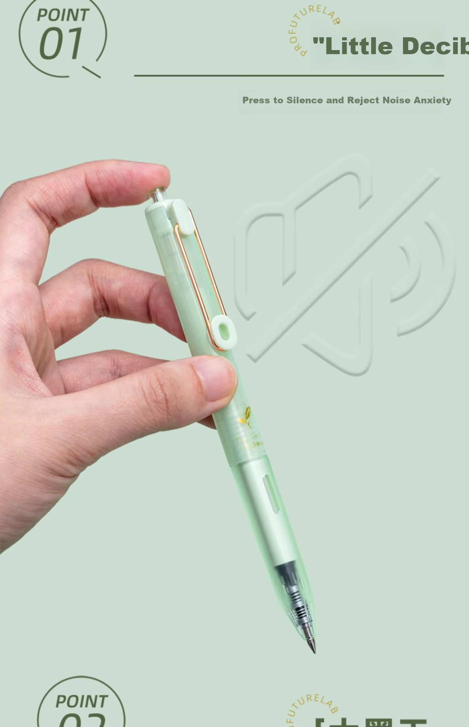 MASMARCU China Tea Limited Edition Retractable Gel Pen, Black, 0.5mm, Exam Writing Pen, High Aesthetic Value, Quick-Drying, Smooth Signing Pen, Comes with Bookmark, Soft Grip, Needle-Tip Conical Tip, 3 Pcs 3
