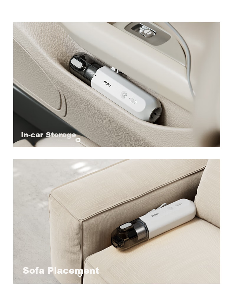 Basa Car Vacuum Cleaner, Cordless Handheld High Suction Power, for Car And Home Use, Desktop Cleaning, High Power, Mini Portable Handheld Vacuum, 6000Pa 11