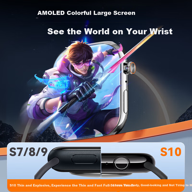 金立【S10MAX蜂窝顶配版】智能手表5G全网通Ultra3可插卡watch华强北安卓APP成人学生运动男女微抖Q