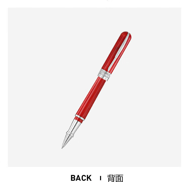 MONTBLANC Red Notebook and Penid Red Signature Pen Gift Set 17