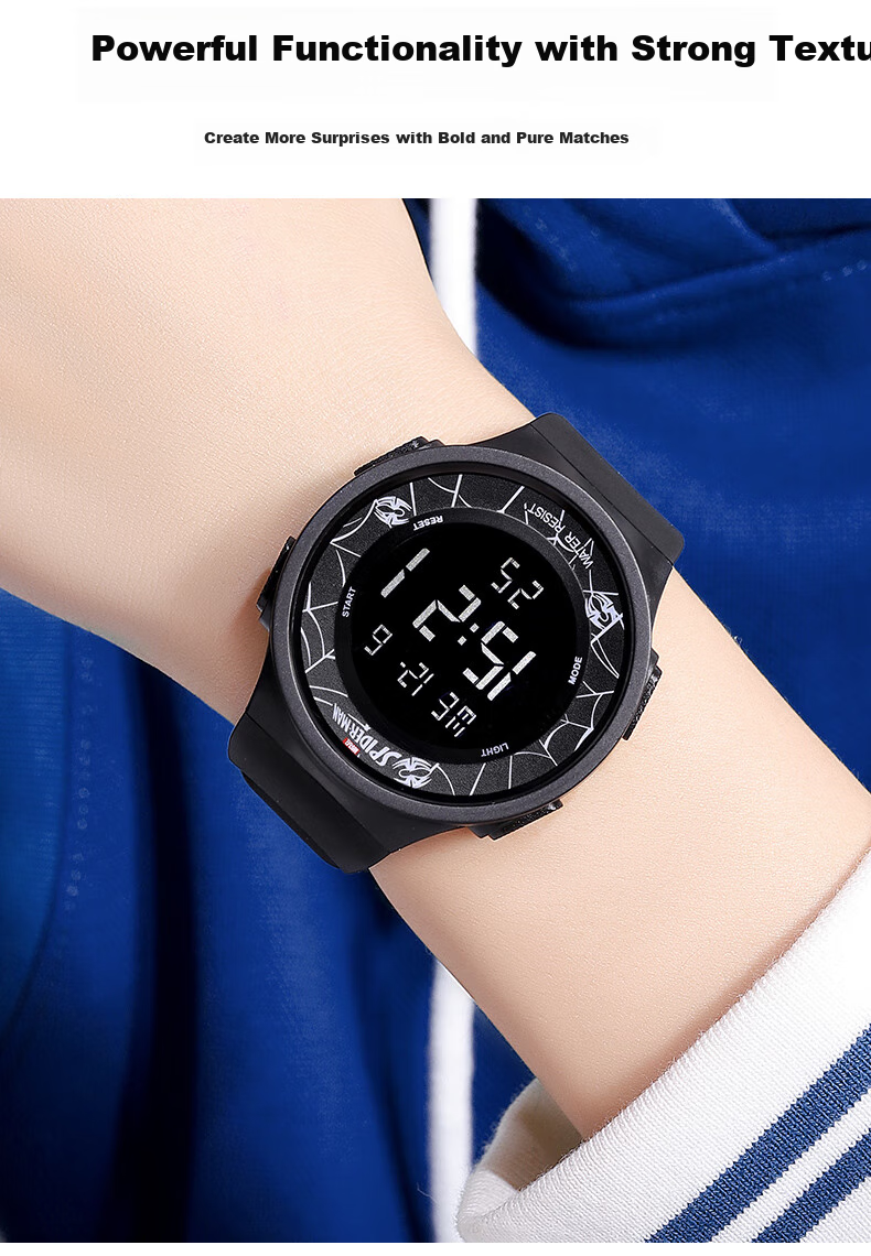 Disney Boys' Watch Student Teen Schoolboy Middle High School Calendar Luminous Waterproof 4