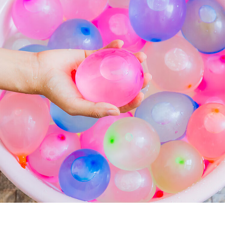 TaTanice Water Balloons, Quick-Fill Water Fight Tool, Small Water Balls, Water Bombs, Pool Party Fun, 222 Pieces 9