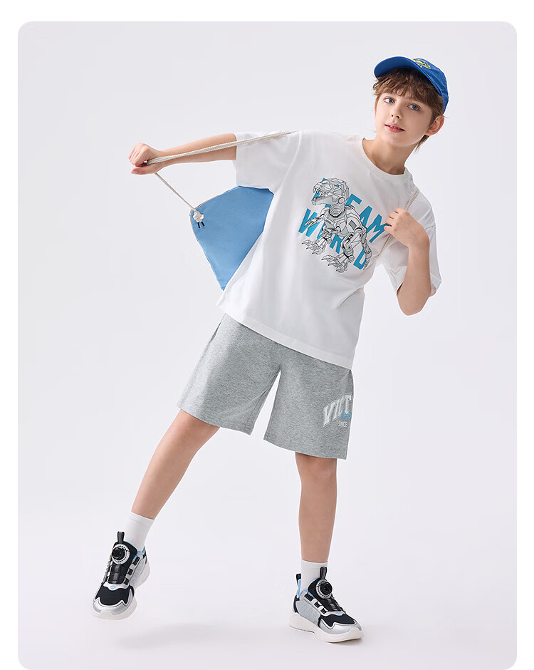 BALABALA Children's Clothing, Kids' Pants, Summer Thin Shorts, 2025 Boys' Knee-Length Shorts, Quick-Drying Breathable, 208225109102 11