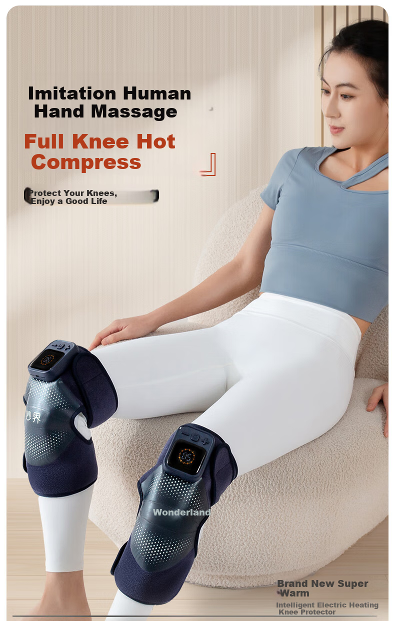 MIAOJIE [Mid-Autumn Festival Gift] F2 Knee Massager Leg Massager Shoulder Elbow Joint Massager Mugwort Hot Compress Knee Protector Practical Gift Premium Upgraded Versio 2