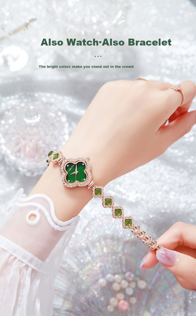 Colevkie Four-Leaf Clover Women's Watch, New Brand Ladies' Watch, Top Ten Light Luxury Niche High-End Birthday Gift 6