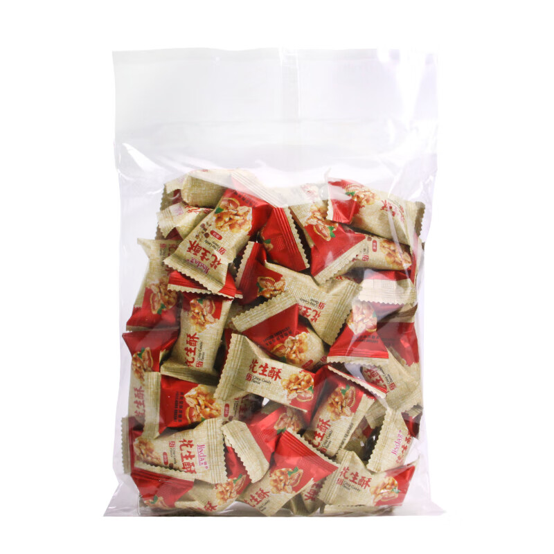锦大花生酥原味 500g/袋 喜糖 糖果 休闲零食 糕点 招待糖婚庆糖