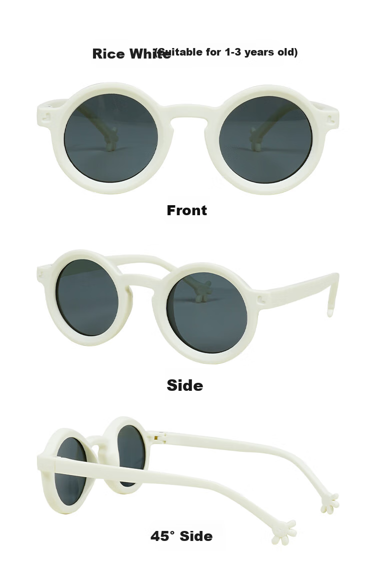 Angelamiao Children's Sunglasses, Kids' Sunglasses for Boys And Girls, UV Protection, Cartoon Cute Baby Glasses, Back to School 11