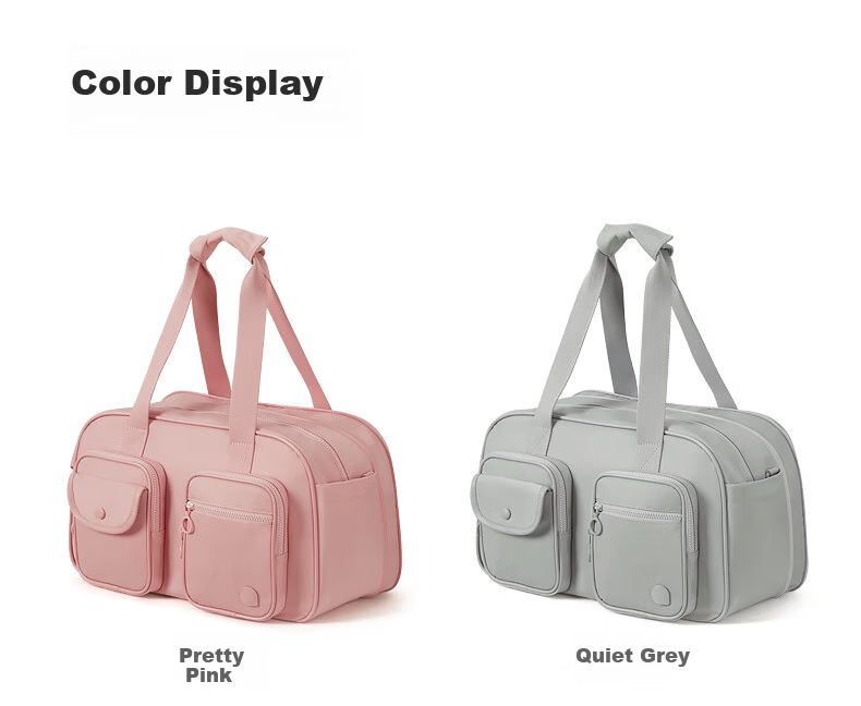 Aji Travel Bag for Women, Large Capacity Luggage Bag with Expandable Space, Suitable for Short Trips And Business Trips, Waterproof Storage, Dry-Wet Separation, Fitness Bag 46