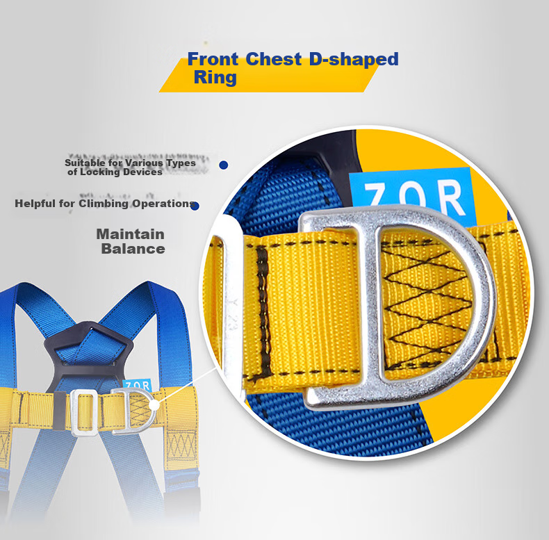 3M Safety Rope, National Standard High-Altitude Work Rope, Construction Escape Rescue Fall Prevention Double Hook Safety Rope 1390439, Single Safety Rope One Piece 6