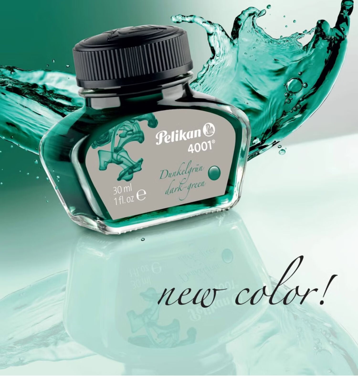 Pelikan Non-Carbon Ink Fountain Pen Ink 62.5ml Blue-Violet 4001 2
