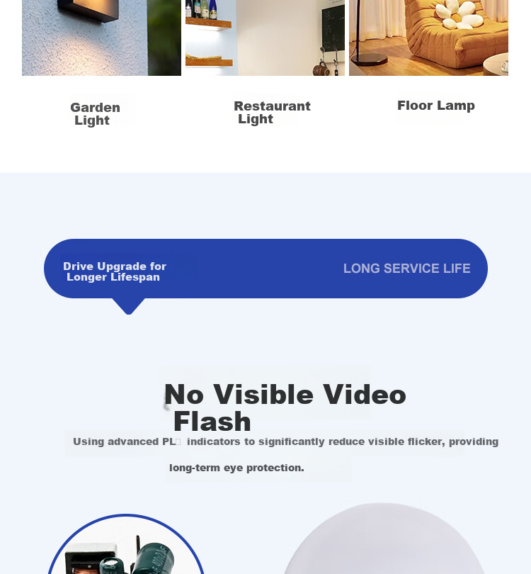 PHILIPS LED Bulb, Energy-Saving Lamp, High-Power Lighting Globe Bulb, Screw Base E27 Bulb, 7W, Warm Light 3000K 5