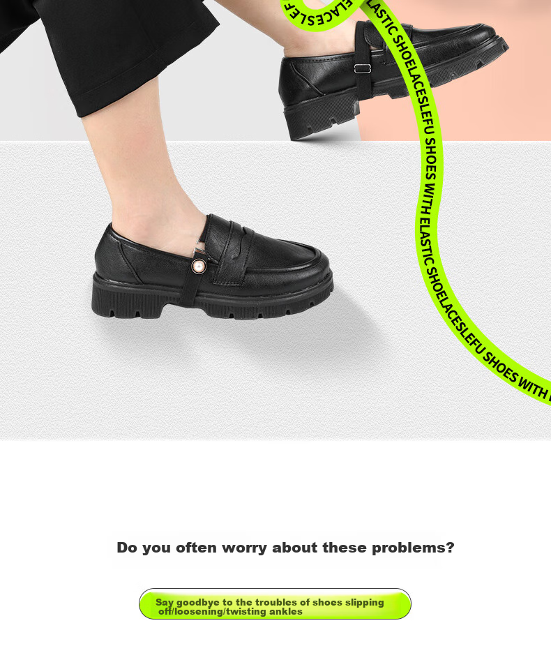 FOOTOPPO High Heel Shoe Strap for Women, Anti-Slip Back Fixing Device, Shoe Size Adjustment Band 2