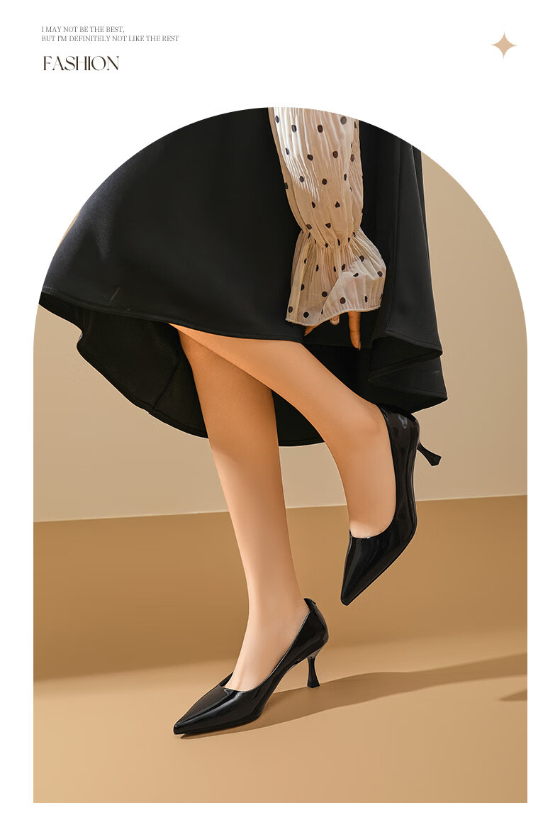 DAPHNE Nude High Heels for Women 2025, French Thin Heel Pumps for Dresses, Pointed Toe Commuter Leather Shoes for Women, Skin Color, Size 38 13