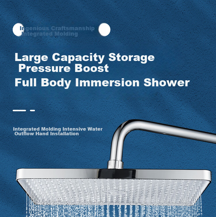 MEJUE Shower Head, Top Spray Shower Head, High-Pressure Shower Head, Single-Head Shower Head Z-05366 1