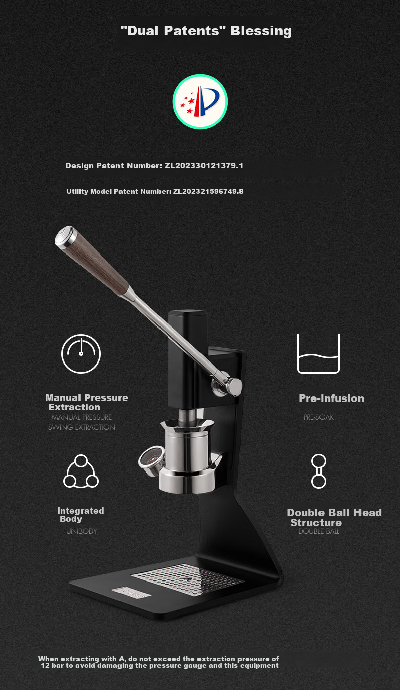 MHW-3BOMBER Portable Coffee Machine Sonic S7 Italian Espresso Manual Pressure Outdoor Kit [New Year Gift] 6