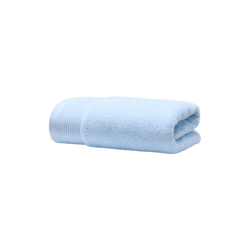 JD Original 138g Thickened Muliandai Towel, 10A Antibacterial And Anti-Mite, Pure Cotton Men's Face Towel, Single Piece in Light Blue