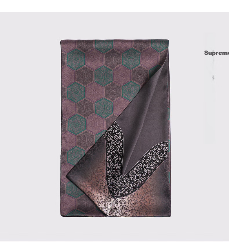 Hangsilu Silk Scarf for Men, Business Satin Double-Sided Colorful Long Scarf, Birthday Gift, Mid-Autumn Festival Gift for Dad Or Teacher 24