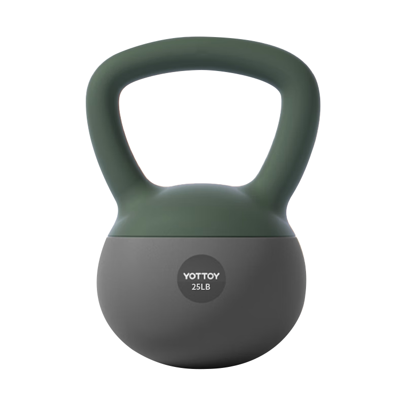 Yottoy Soft Kettlebell for Men And Women, Home Use, Arm Exercise, Squats, Glute Training, Body Shaping Fitness Equipment, 25 Pounds