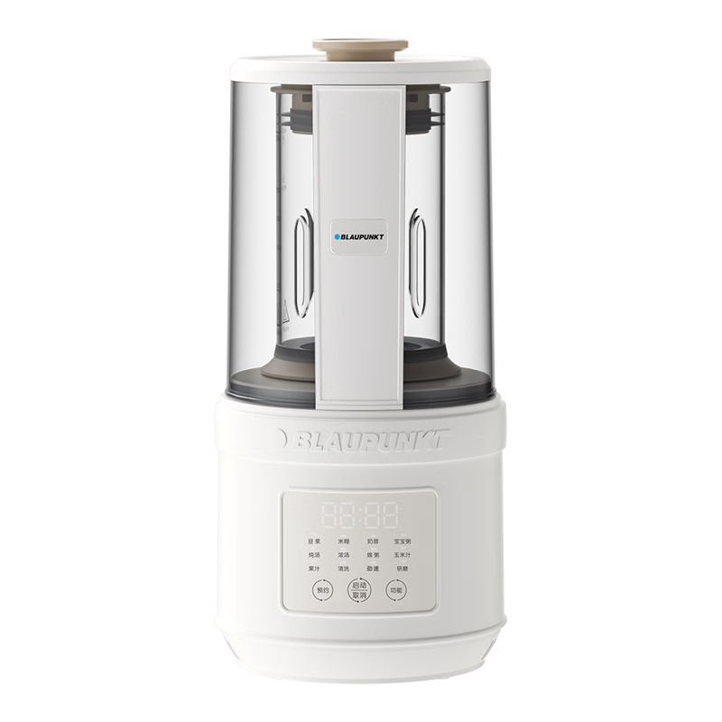 BLAUPUNKT 2026 New Titanium Blender Soy Milk Maker Home Juicer Fully Automatic No-Cook Quiet Low-Noise Self-Cleaning Programmable Titanium Base Multifunctional Food Processor 02T