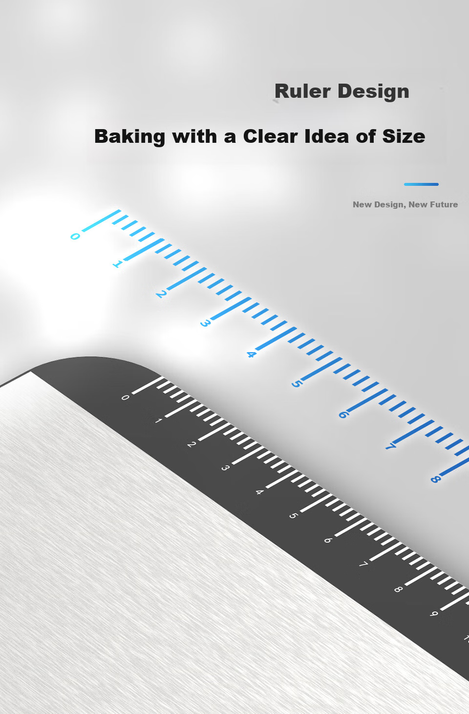 Kubei Kitchen Scale, Large Electronic Scale for Home Use, High-Precision Food Weighing Scale, Baking Gram Scale 2