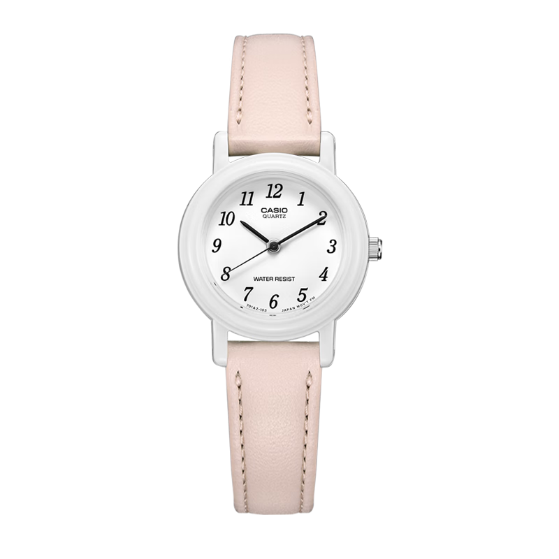 CASIO Watch for Girls, Analog Student Small Dial Children's Watch for Exams [Valentine's Day Gift] LQ-139L