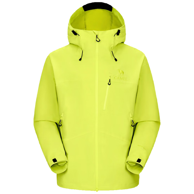 CAMEL Women's Windbreaker Jacket, Spring/summer 2025, Lightweight Windproof And Waterproof Hooded Casual Coat, 1078 L