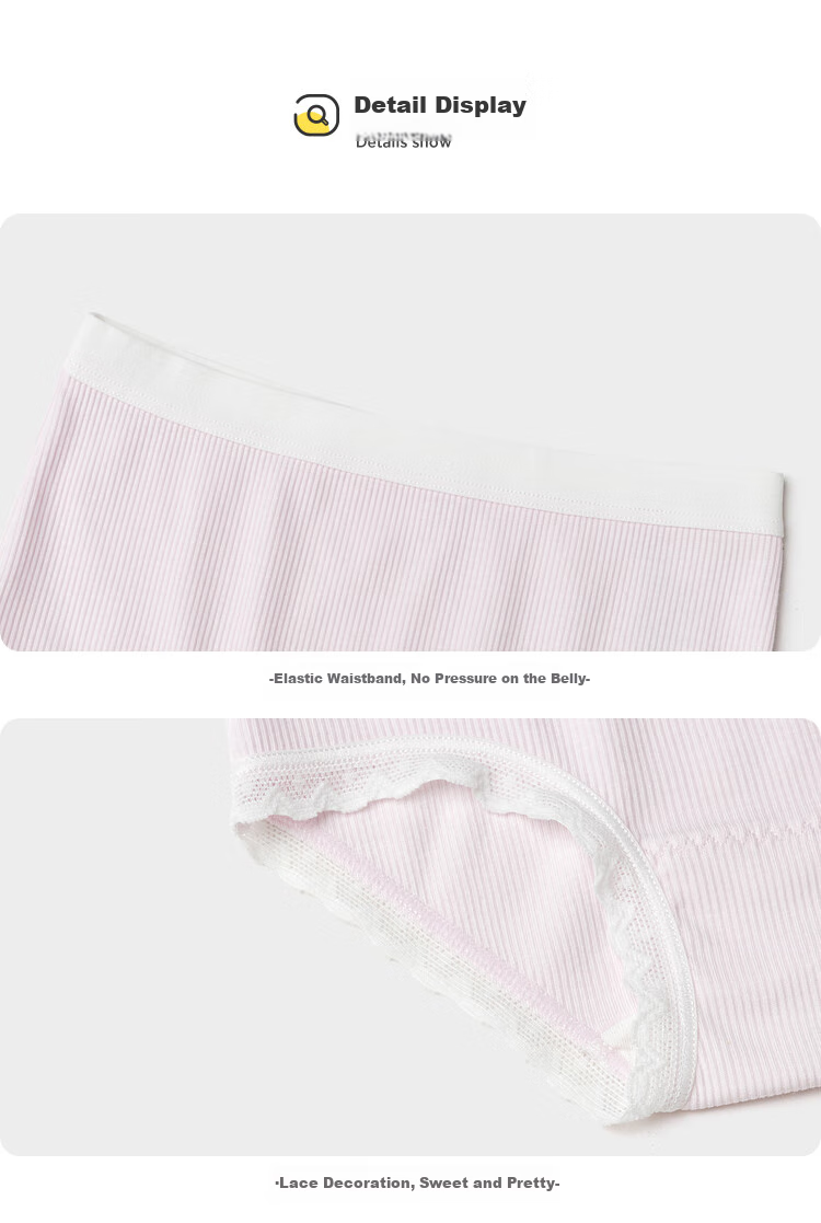 BALABALA Girls' Cotton Underwear, Class A Children's Triangle Shorts, Skin-Friendly, for Older And Younger Children, Pack of Three, 208925170003 4