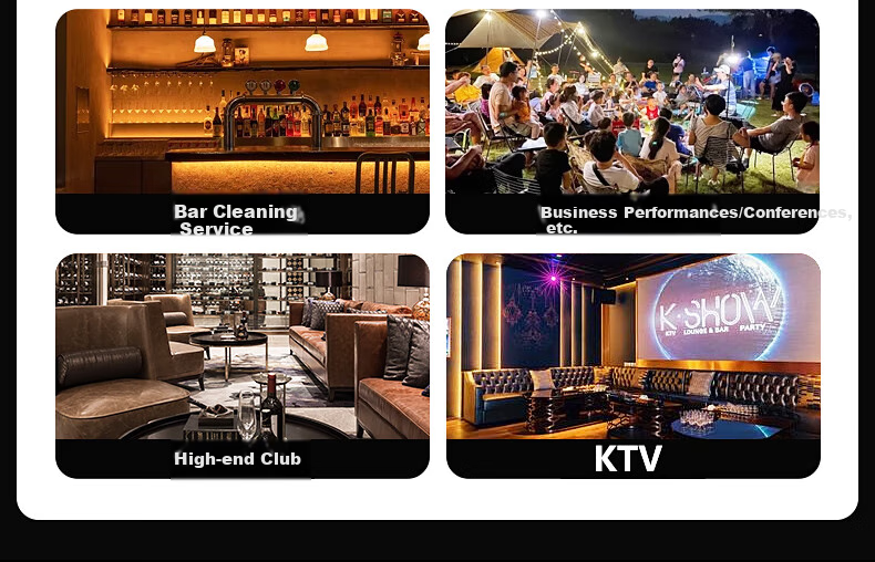 BBS [Annual Bestseller] BK10 Home KTV Sound System Set, Professional Theater Speakers Three-Way Karaoke Singing Complete Equipment for Home Use 4