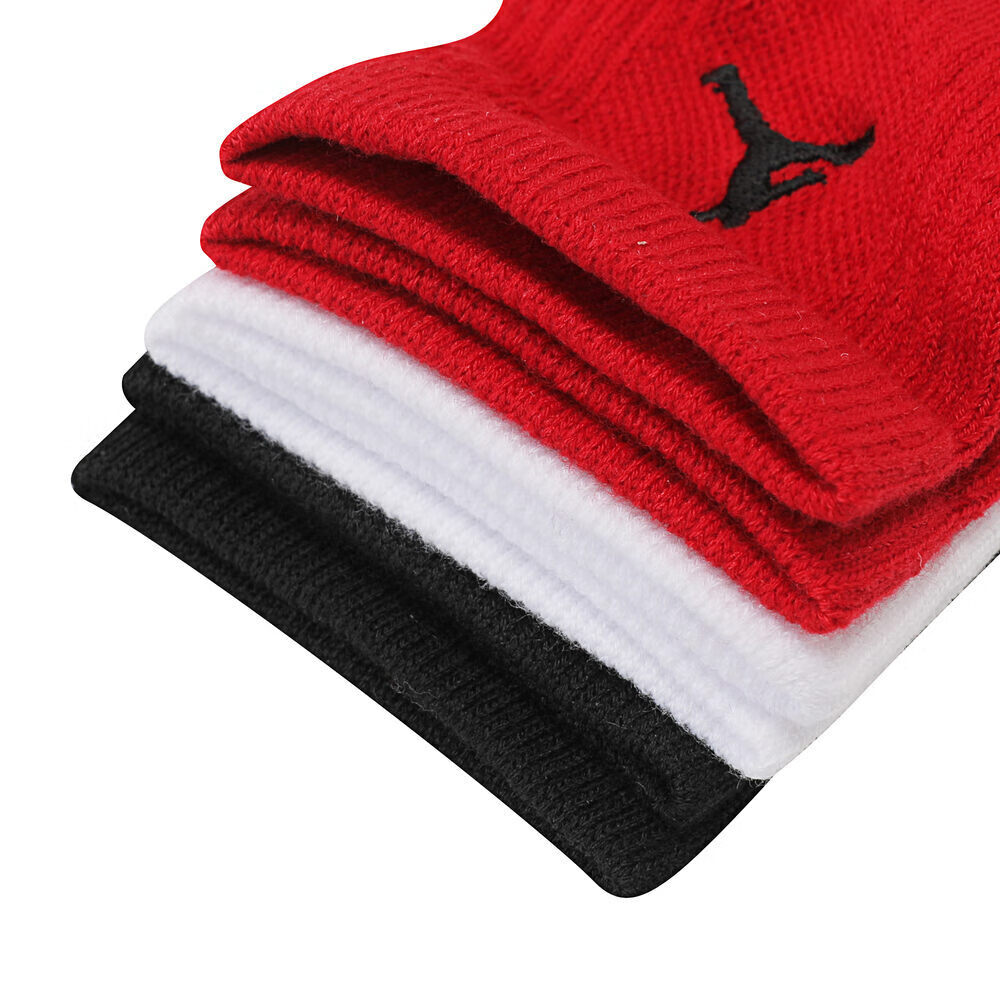 NIKE Unisex Quick-Dry Breathable Sports Socks Short Socks 3-Pack DX9655-902 Black L 5