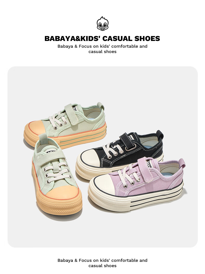 Babaya Children's Canvas Shoes, 2026 New Style Sneakers, Boys And Girls Shoes, Spring Season Children's And Parent-Child Shoes, Mint Green, Size 28 1