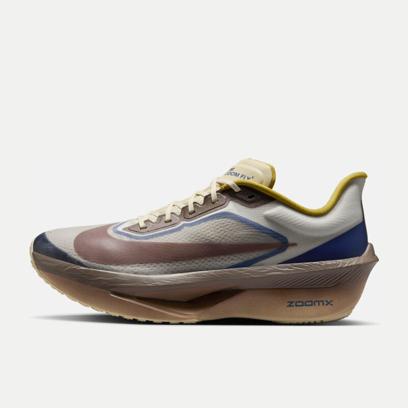 NIKE Men's Carbon Plate Running Shoes ZOOM FLY 6 PRM Sneakers HV4366-072 Brown Gray 42.5 1