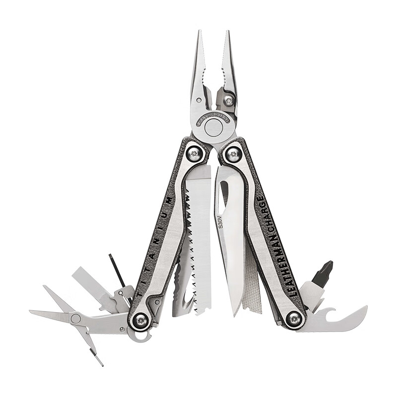 LEATHERMAN Leatherman Tool Pliers CHARGE, Ultra-Smart TTI PLUS, Multifunctional Pliers with Titanium Alloy Handle, Outdoor Tool