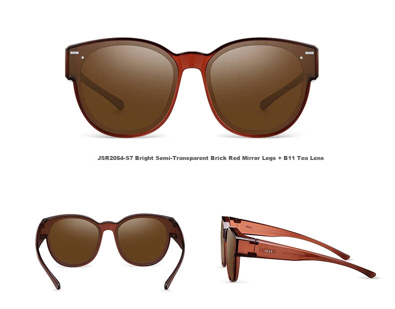 JEEP Polarized Prescription Clip-On Sunglasses for Women Fashion UV Protection Street Style S2010 11
