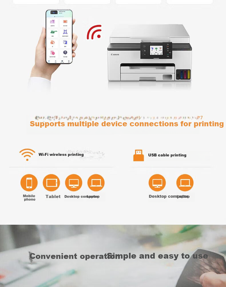 Jianeng (Canon) GX4080 High-Capacity All-In Office Fax Machine with Automatic Duplex Printing/Scanning/Copying/Faxing/WIFI for Home Use 10
