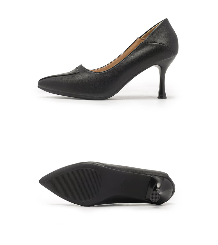 Dusto High Heels for Women, Spring Thin Heel 2026 New French Pointed Toe Shoes, Elegant to Match Dresses, Sophisticated High Heels Pumps 9