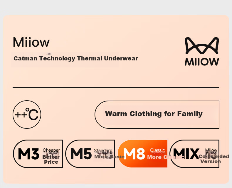 MiiOW [Goose down And Tencel] Thermal Underwear Set for Men And Women, Autumn And Winter Thickened Middle-Aged And Elderly Semi-Turtleneck Autumn Top And Pants 1