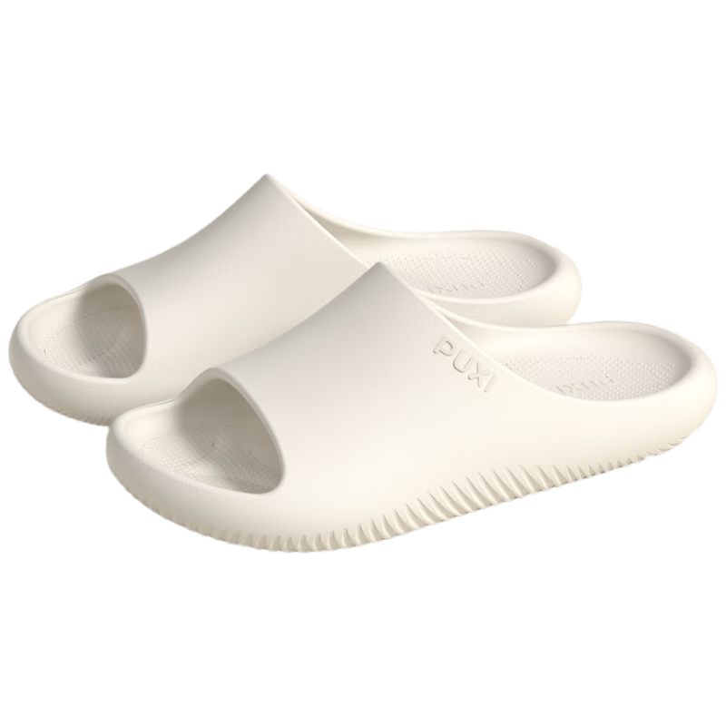 Poxi 2025 New EVA Summer Women's Home Slippers, PX920104, Infinite Black, Size 40-41