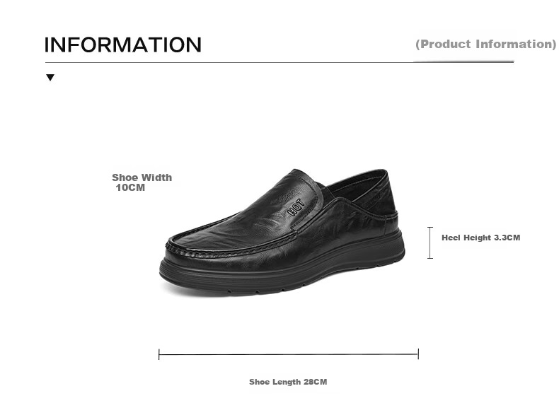 RED DRAGONFLY Genuine Leather Men's Casual Slip-On Shoes, Commuter Soft-Soled Two-Way Cowhide Shoes for Men WTA15083 Brown 38 1