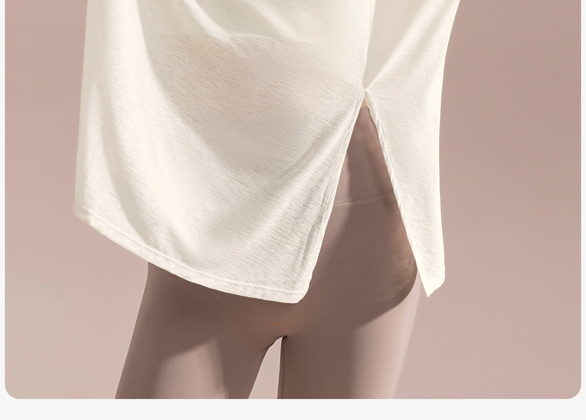361° Women's Yoga Top Lightweight Loose Breathable Long Sleeve Pullover Professional Pilates Training Fitness Wear 5