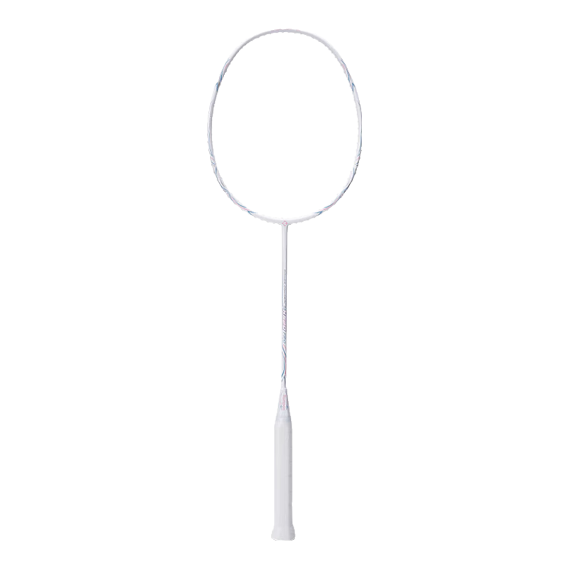 KUMPOO Badminton Racket, K520 Upgraded Version, Xunfeng Full Carbon Fiber 4U Balanced Racket, K520pro Romantic Pink Strung Single Racket