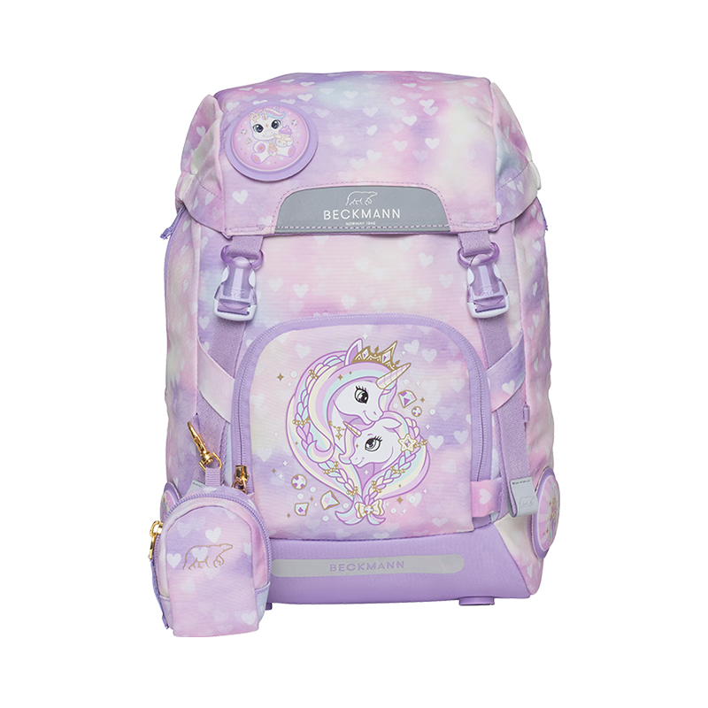 Beckmann Norwegian Primary School Student Spine-Protecting Backpack, Large Capacity, Stylish Design, Weight-Reducing, for Boys And Girls in Grades 4-6, Children's Backpack