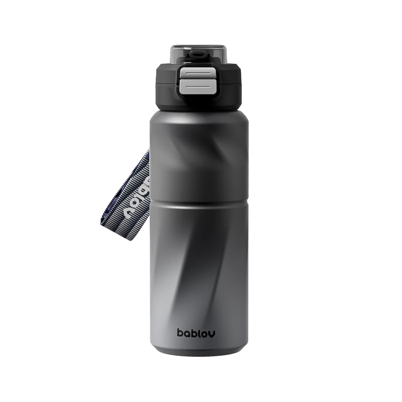 BABLOV Huobansen 316 Stainless Steel Insulated Cup, Large Capacity Straw Cup for Men, Sports Water Bottle for Travel, 800ml