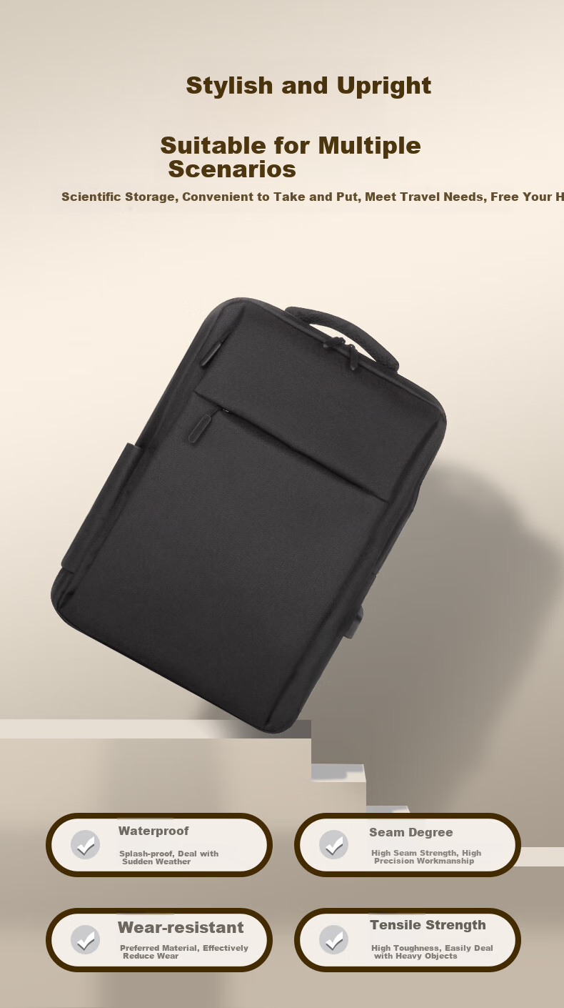 WOMT Inkless Laptop Backpack, Business Casual Commuter Travel Bookbag, Suitable for Apple, Lenovo ThinkPad, Huawei, Dell, ASUS, HP 4