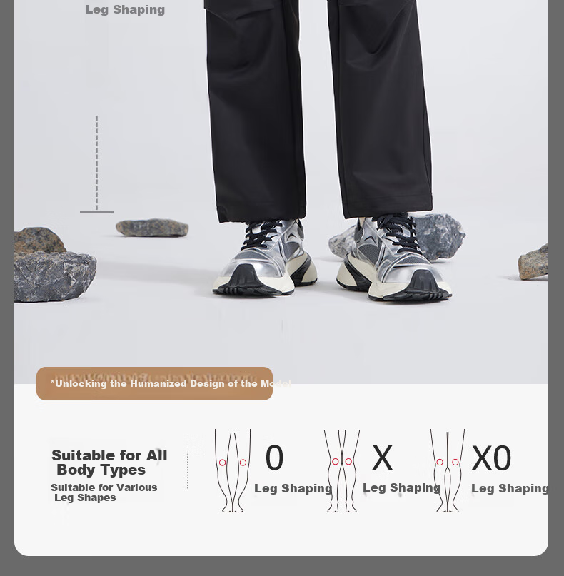 CAMEL Men's Cargo Pants, Wide-Leg Style, Wang Junkai's Same Style, Spring And Summer Soft Shell Straight-Leg Casual Trousers M14CAWI644 6