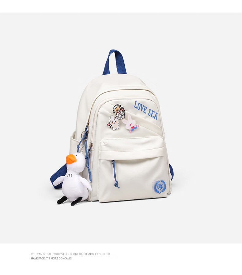 Aiqinghai Backpack for Women, School Bag for Primary And Middle School Students, Children's Fashionable Versatile Small Backpack for Elementary to College Students, Grades 1-3 6