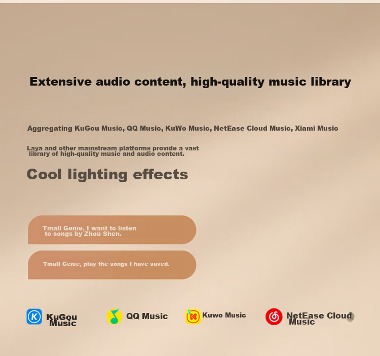 Wae [Subsidies] Tmall Genie IN Sugar 6 Smart Speaker Bluetooth Audio Large Model Question-Answering Voice Control Children's Early Education Alarm Clock Milk Candy Color Birthday Gift 21